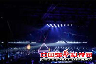 舞台灯光设计电视节目《全能星战》舞美灯光设计效果图