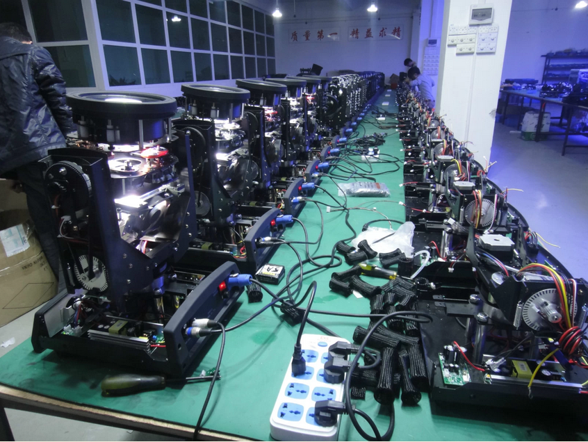 光束灯内部结构厂家剖析效果图