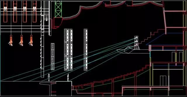 舞台灯光精准定位设计与分析效果图