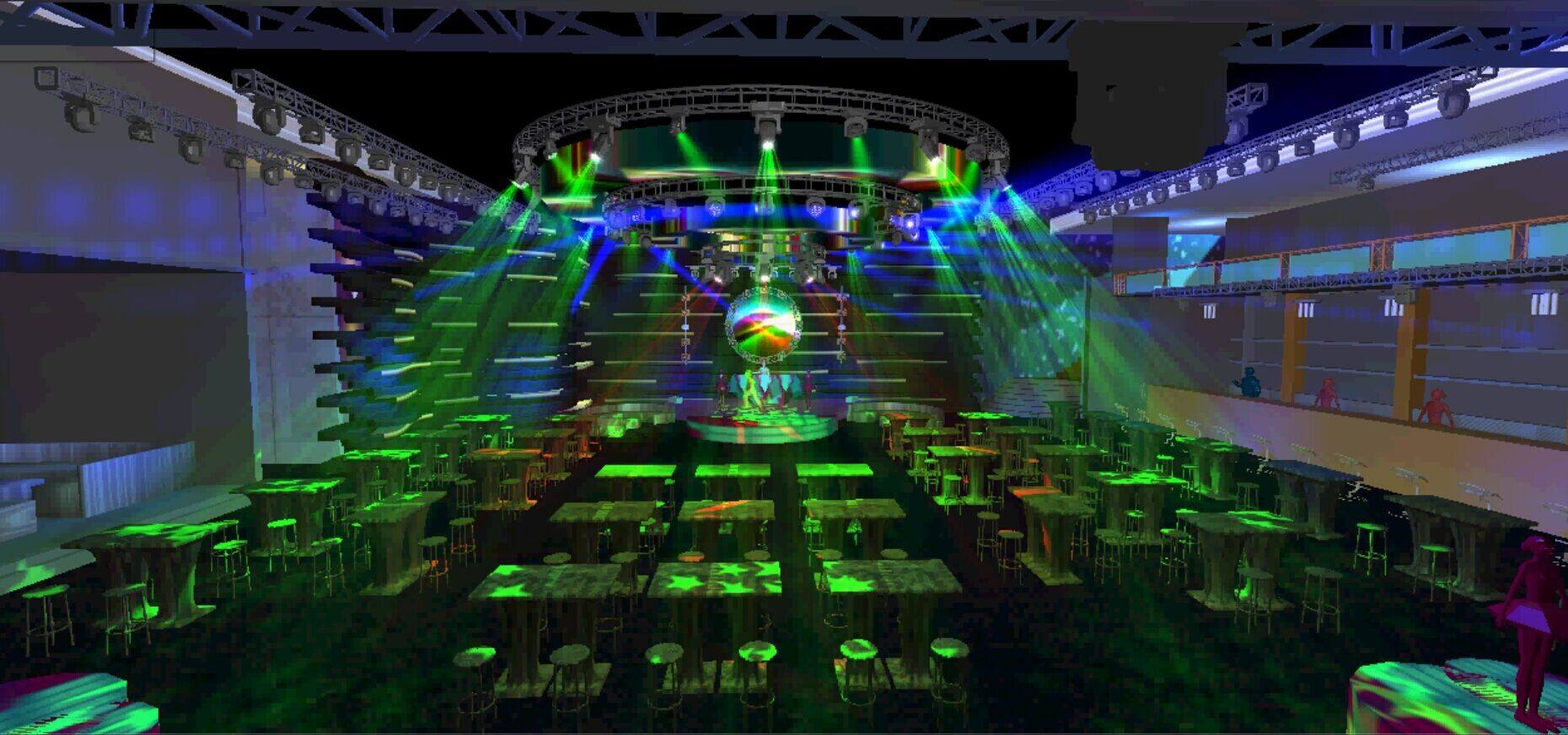 酒吧舞台灯光设计解决方案技巧分析效果图