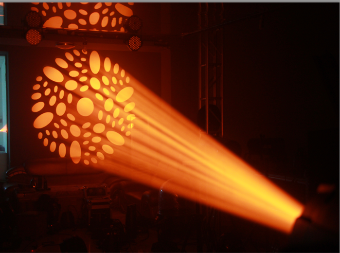 新款主打350W光束图案三合一具有的特点效果图